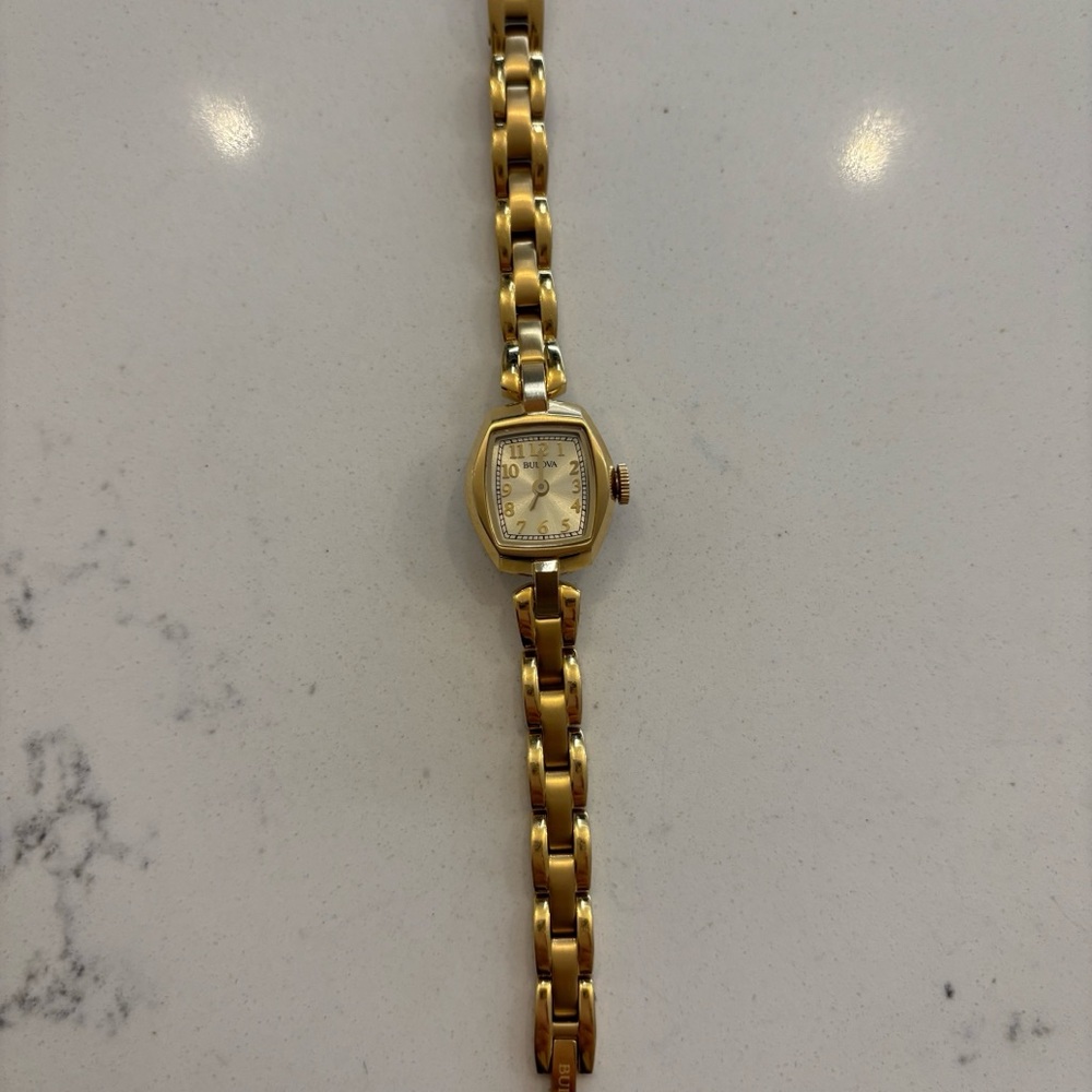 Bulova Women’s Classic Gold Stainless Steel Watch